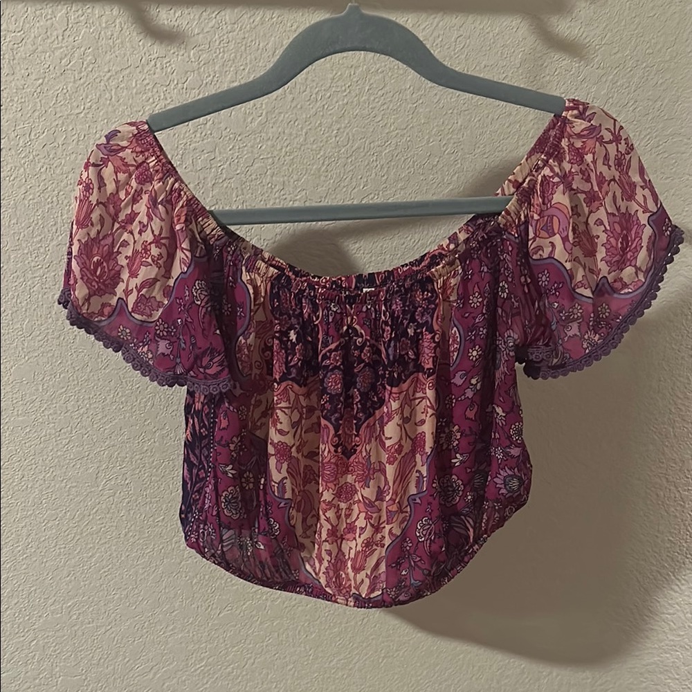 Floral Off-Shoulder Top